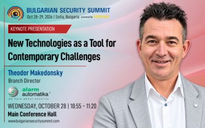 Alarm Automatika’s Theodor Makedonsky to Address New Technologies at Bulgarian Security Summit 2026